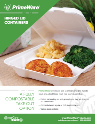 Catalog: PrimeWare - Hinged Lid Containers