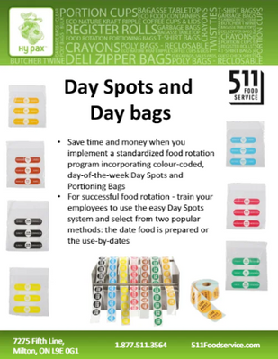 Catalog: Hy Pax - Day Spots and Day bags