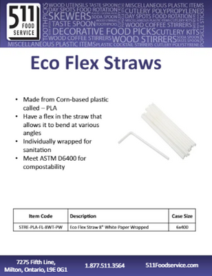 Catalog: Hy Stix - Eco Flex Straws