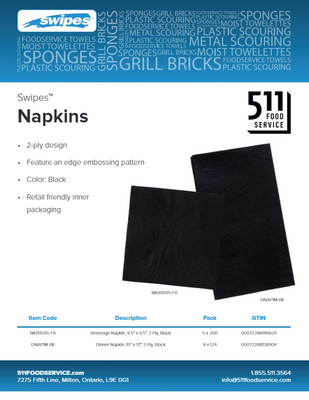 Catalog: Swipes - Napkins