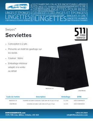 Catalog: Swipes - Serviettes