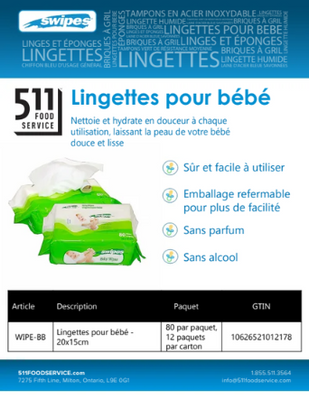 Catalog: Swipes - Lingettes pour bébé