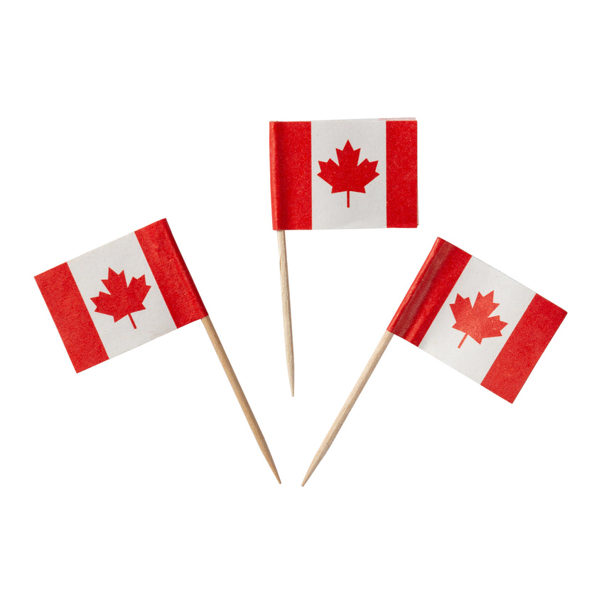 Toothpick Flag Canadian, Case 144x10