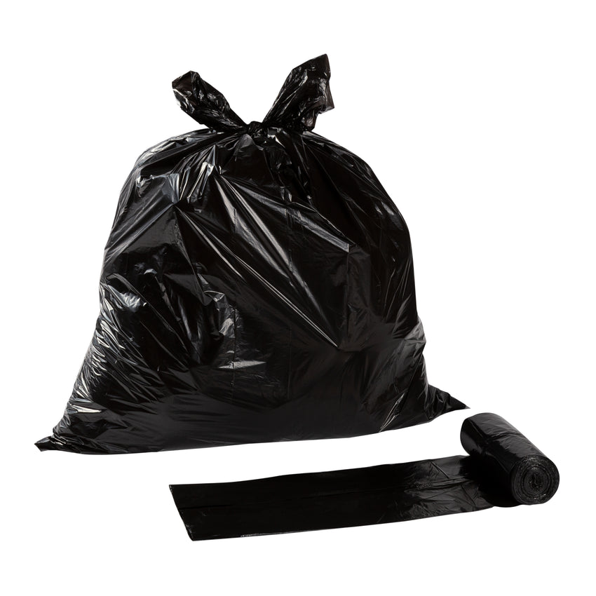Garbag Bag 26x36 Regular Black, Case 25x8