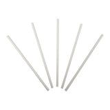 10.25" GIANT UNWRAPPED WHITE PAPER STRAW, Fanned Out View