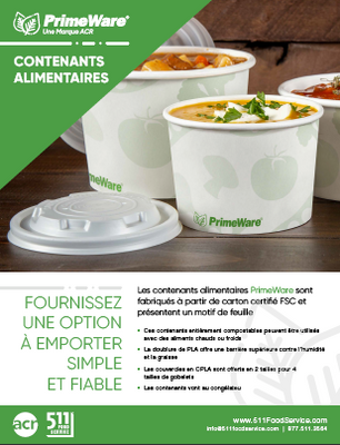 Catalog: PrimeWare - Contenants alimentaires