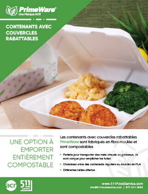 Catalog: PrimeWare - Contenants avec couvercles rabattables