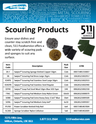 Catalog: Swipes - Scouring Products