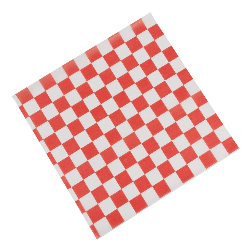 Basket Liners, 12" X 12", Red