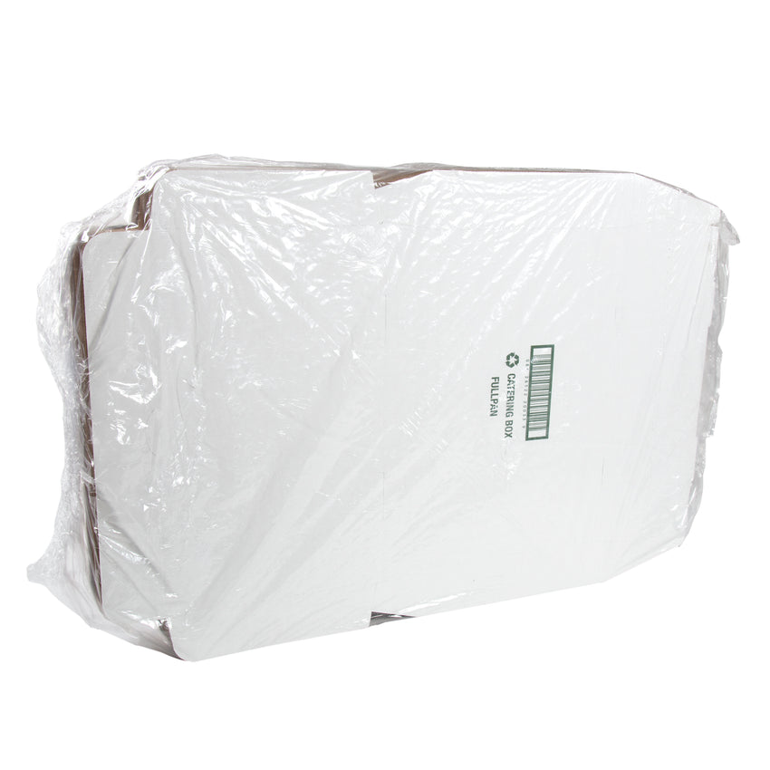 Corrugated Catering Box Full Pan, White 21" x 13" x 3", case