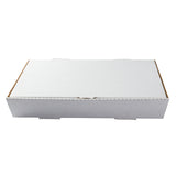 Corrugated Catering Box Full Pan, White 21" x 13" x 3", closed