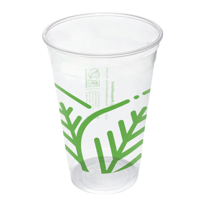 20 oz Compostable Clear PLA Cup
