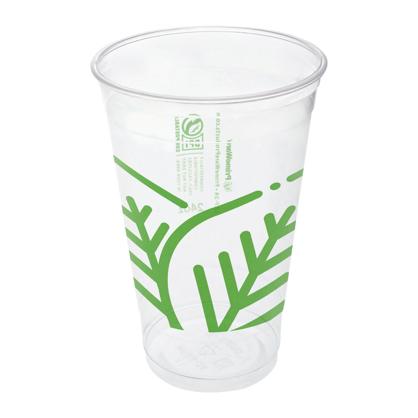 24 oz Compostable Clear PLA Cup