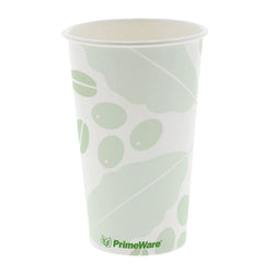 16 oz Compostable PLA Lined Hot Cups