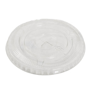 Hy Pax Lid PET 9 and 12 Oz With Straw Slot Clear