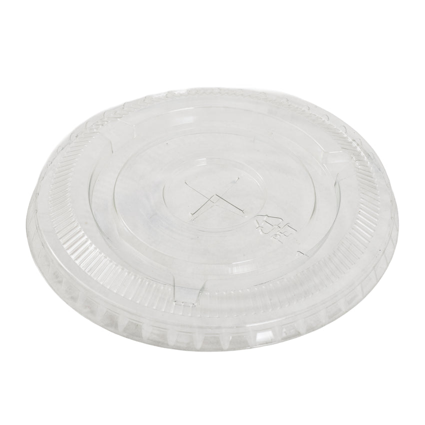 Hy Pax Lid PET 9 and 12 Oz With Straw Slot Clear