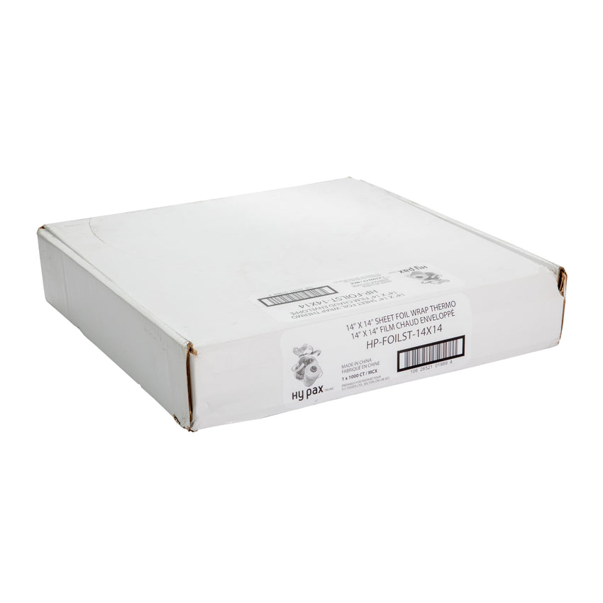 14" x 14" Sheet Foil Wrap Thremo, case 