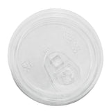 Hy Pax Dome Sippy PET Lid for Paper Cold Cups 12-24oz