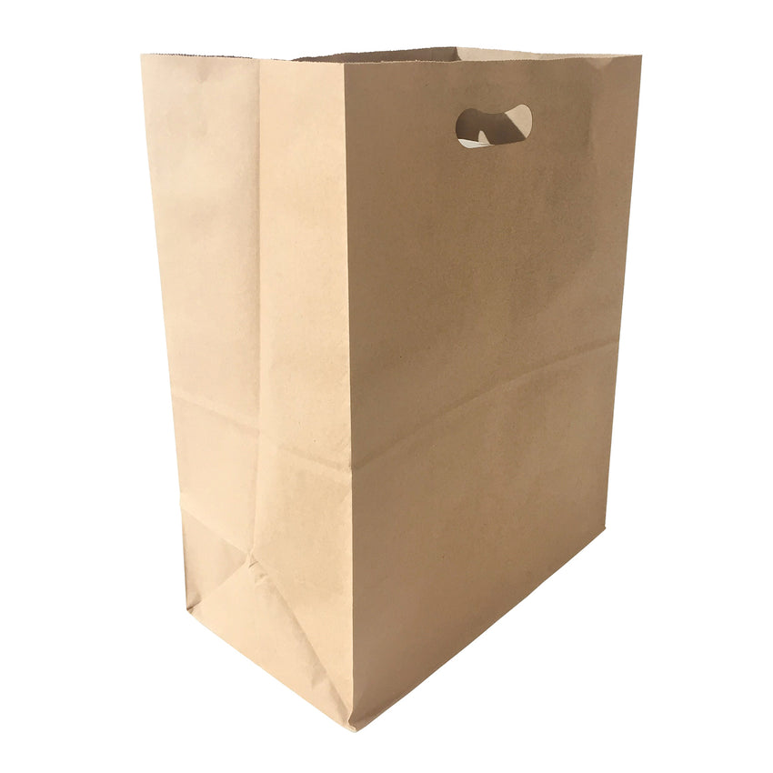 Bag Die Cut Handle Paper 12” x 7” x 16”, Case 250