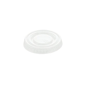 Lid for Portion Cup PET 1oz Clear