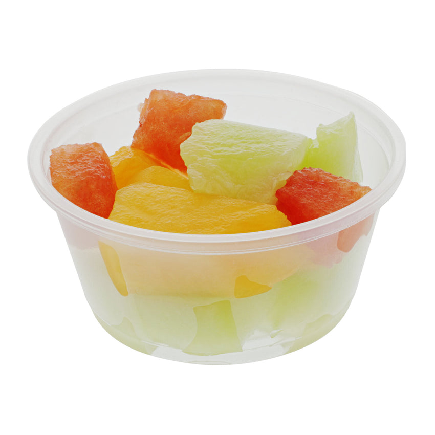 Portion Cup 3.25oz PP Clear, with fruit