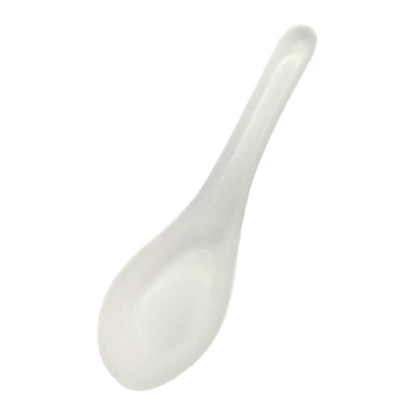 6" Molded Fiber Chinese Soup Spoon, Bulk