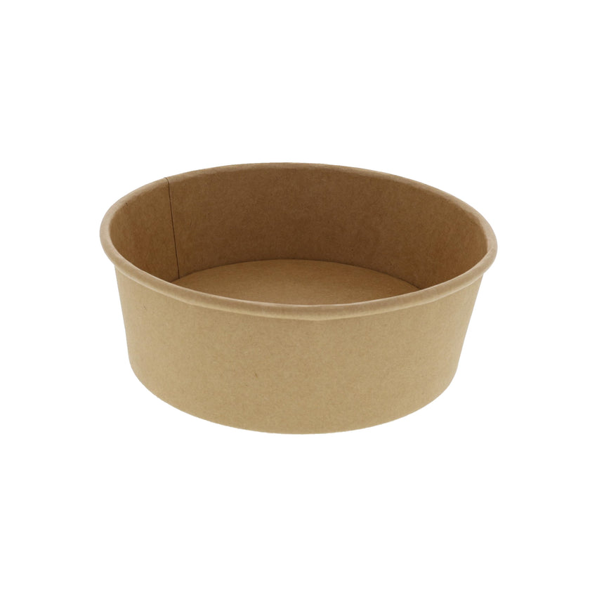 Hy Pax Eco 16oz Squat Paper Bowl, Natural