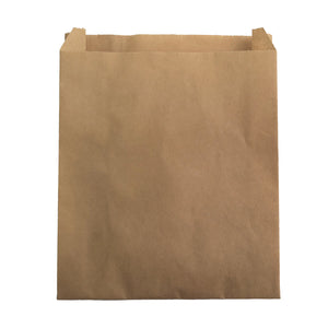 6” x 2” x 9” Giant Natural Kraft Grease Resistant Sandwich Bag