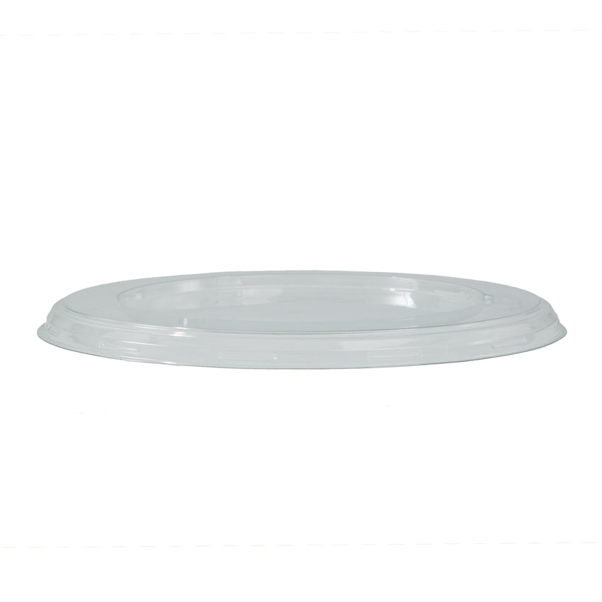 30oz PET Flat Lid for Round Bowl, side