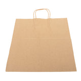 Twisted Handle Kraft Paper Bags 13" X 7" X 13", top