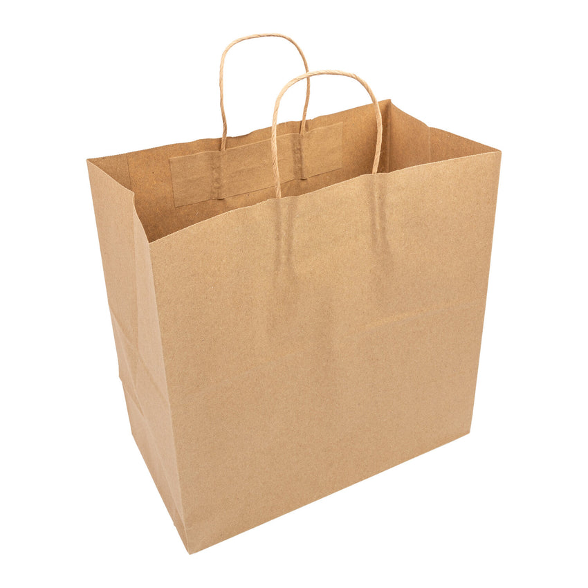 Twisted Handle Kraft Paper Bags 13" X 7" X 13"
