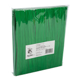 Twist Tie 7x1/8" Green Paper, Case 2000x25
