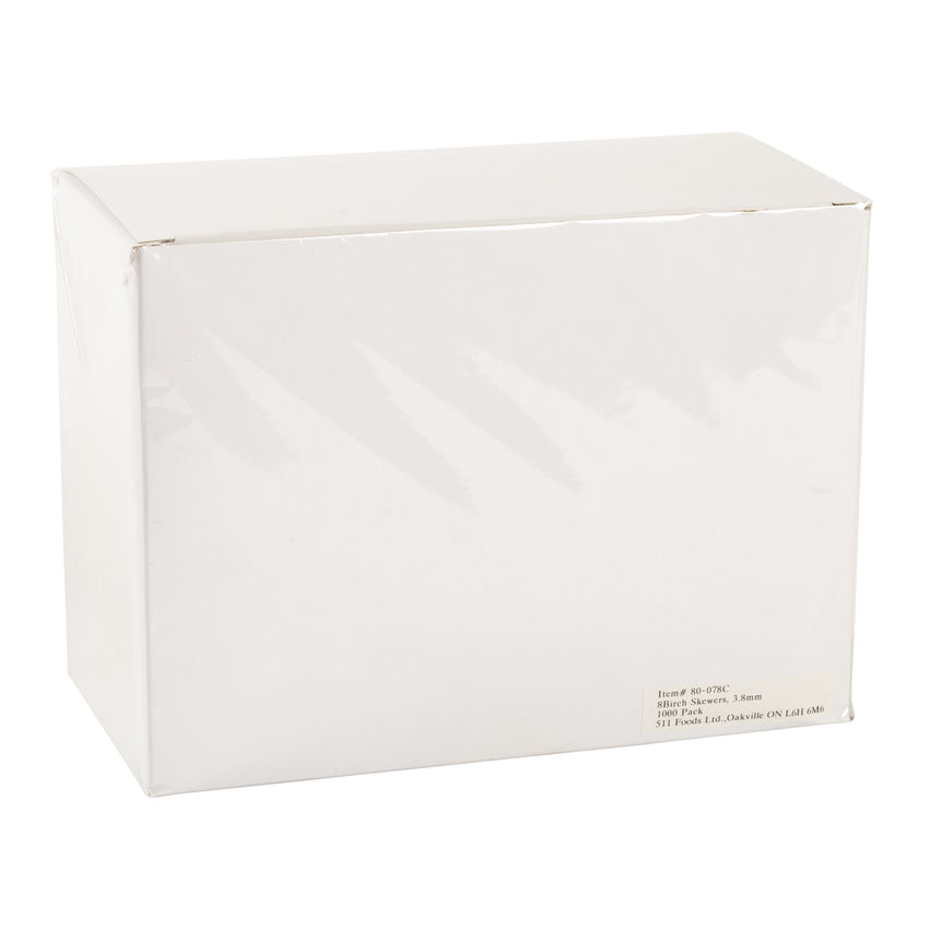 Skewer Birch 8", Case 1000x3