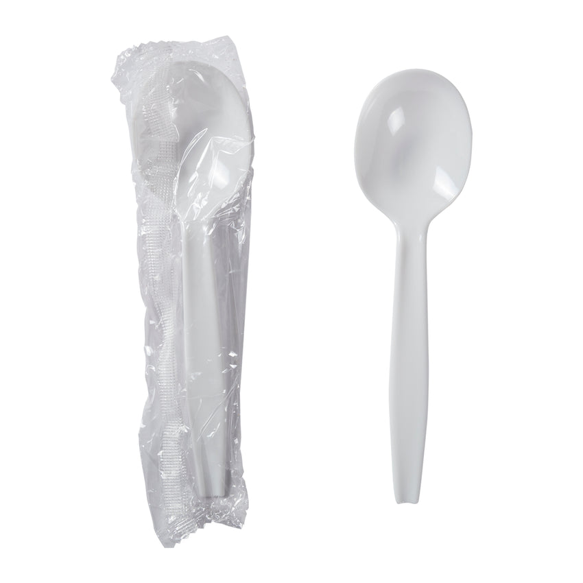 Soup Spoon MW Polystyrene White IW, Case 1000