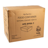 Take Out Food Container #3 Natural, Case 50x4