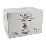 Portion Cup 1.5oz Clear, Case 100x24