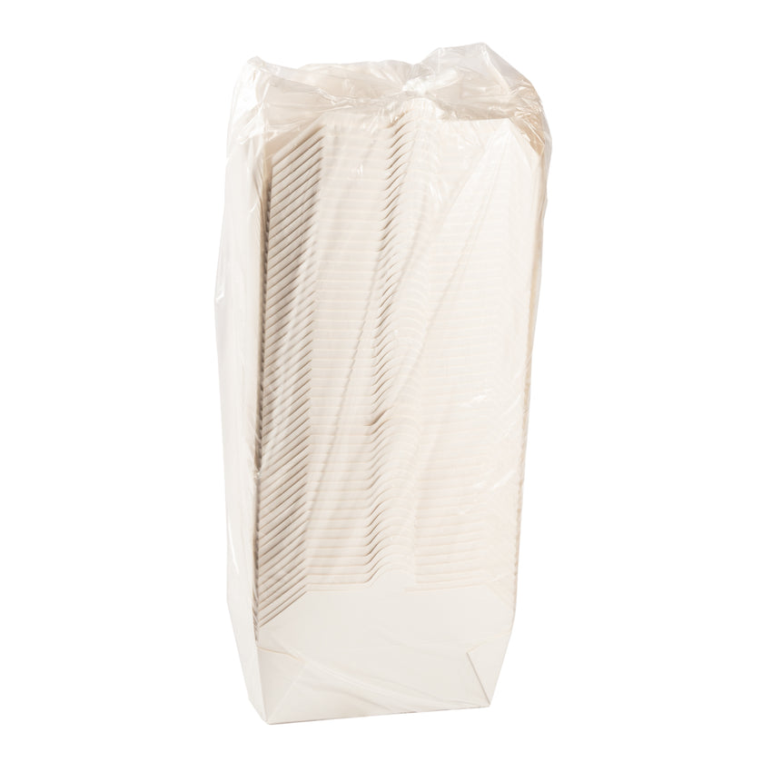 Take Out Food Container #9 White, Case 50x4