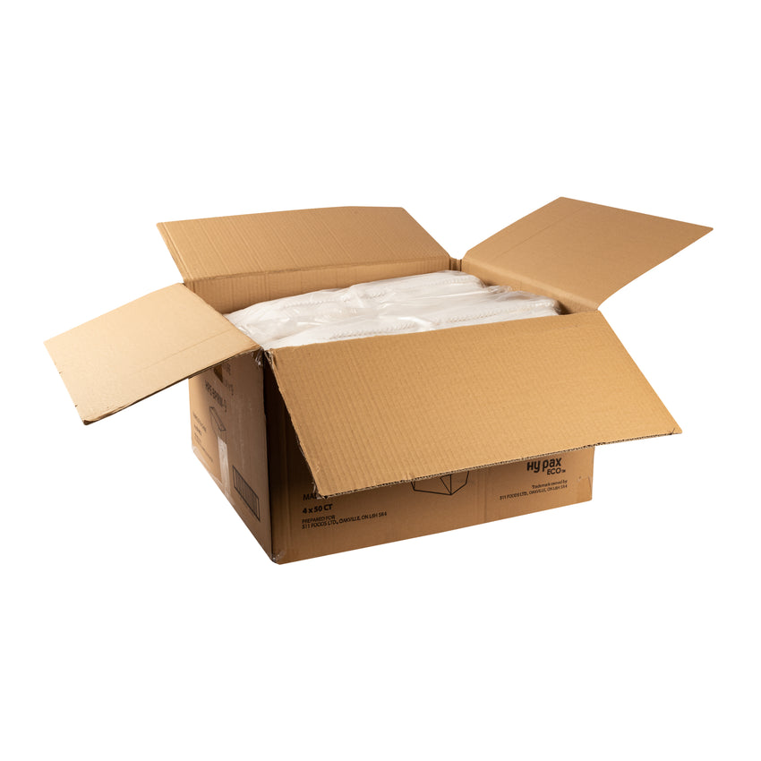 Take Out Food Container #9 White, Case 50x4