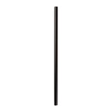 Straw Super Jumbo 8" Black, Case 1500