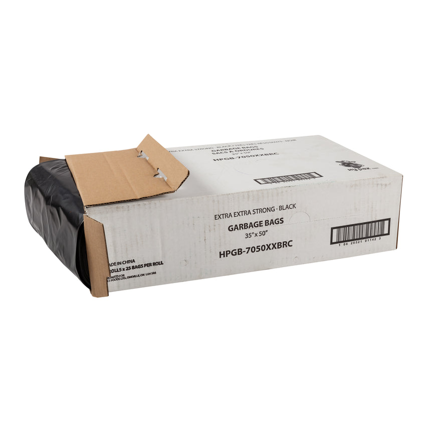 Garbage Bag 35x50 Extra Extra Strong Black, Case 25x4