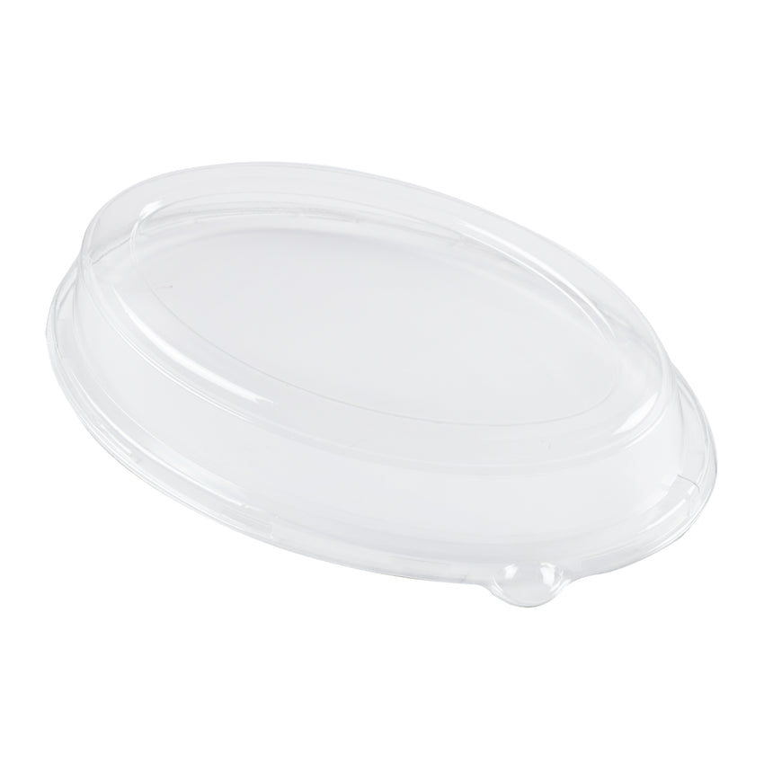 Lid for 10" Natural Molded Fiber Oval Tray, Case 125x2