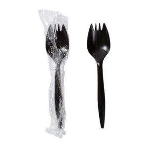 Spork Polypropylene Black IW, Case 2000