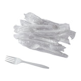 Fork Polypropylene White IW, Case 1000