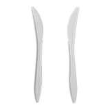 Knife Polypropylene White IW, Case 1000