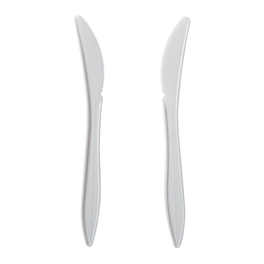 Knife Polypropylene White IW, Case 1000