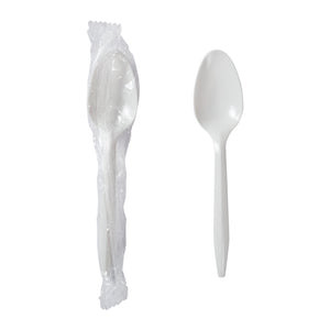 Teaspoon Polypropylene White IW, Case 1000