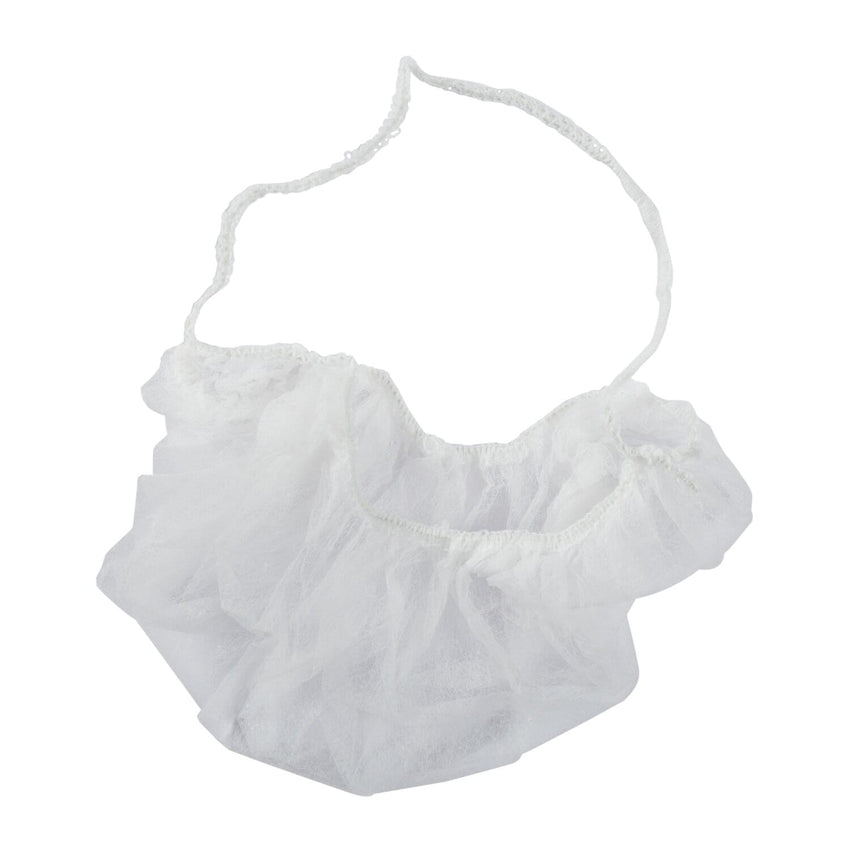 Beard Net Disposable Large White