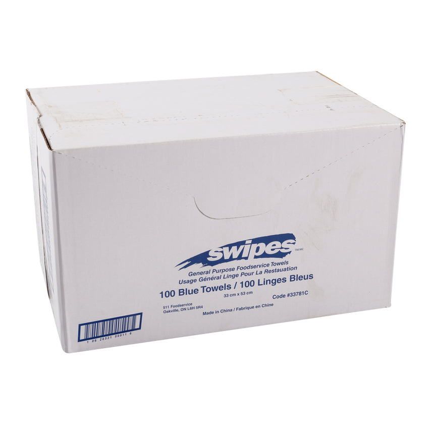 Towel Economy 13x21" Blue, Case 100