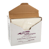 Towel FS Heavy Duty 13x21" White, Case 72