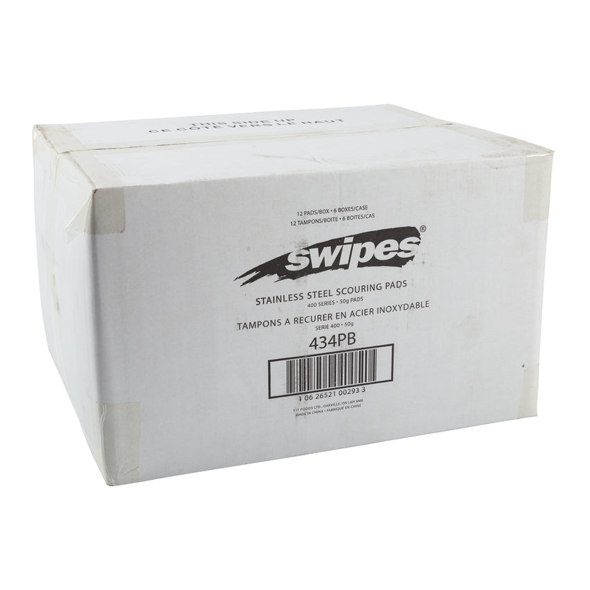 Scouring Pad Stainless Steel Large 50gm, Case 12x6